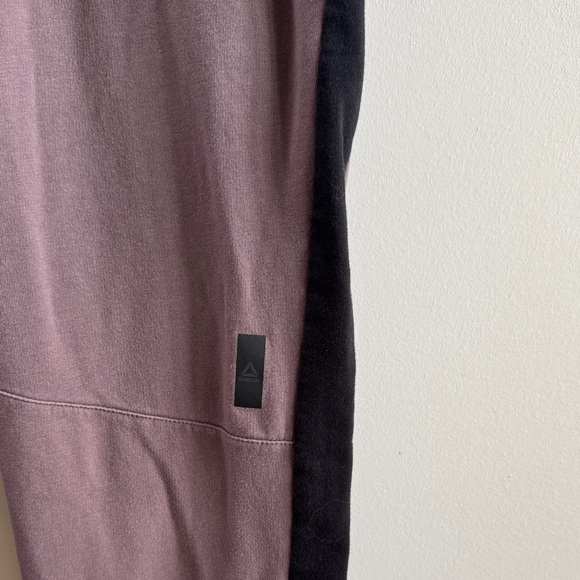 Reebok Mauve and Black Track Pants - Picture 2 of 8